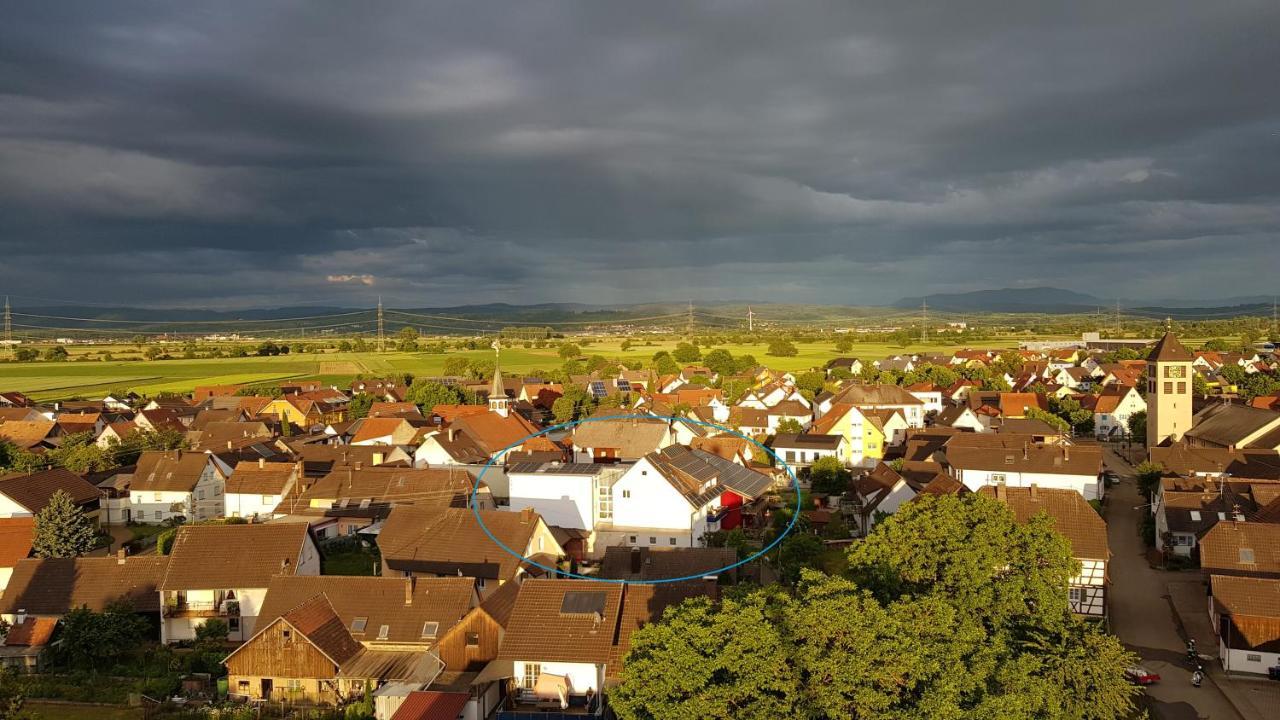 Ferienwohnung Sonnenschein Rheinhausen Εξωτερικό φωτογραφία